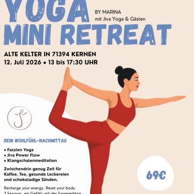 Mini Yoga Retreat - Summer Reset - Jiva Yoga Kernen in Kernen im Remstal  am 12. Juli 2026 um 13:00 Uhr