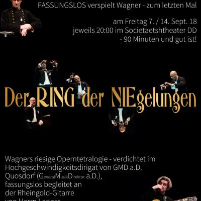Bild 1 zu Gastspiel: „Der RING der Niegelungen“ am 28. Februar 2020 um 19:30 Uhr, Dresdner FriedrichstaTT Palast (Dresden)