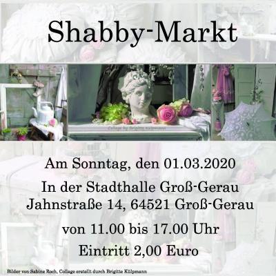 Bild 1 zu Shabby Markt am  um 11:00 Uhr, Stadthalle Groß-Gerau (Groß-Gerau)