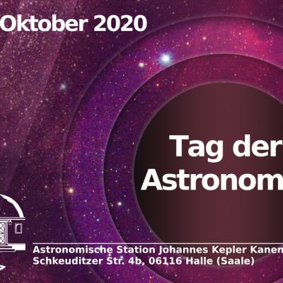 Bild 1 zu Tag der Astronomie am 24. Oktober 2020 um 14:00 Uhr, Planetarium Kanena (Halle (Saale))