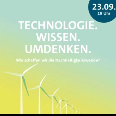 Bild 1 zu Talk: Wie schaffen wir die Nachhaltigkeitswende am 23. September 2021 um 19:00 Uhr, DRIVE.Volkswagen Group Forum  (Berlin)