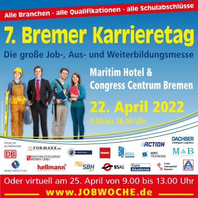 Bild 1 zu 7. Bremer Karrieretag am 22. April 2022 um 09:00 Uhr, Maritim Hotel (Bremen)