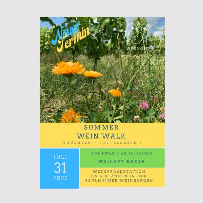 Summer Wein Walk