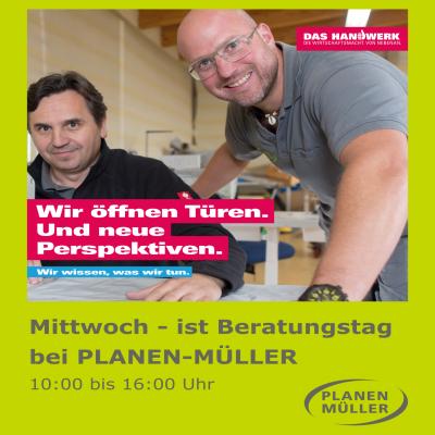 Bild 1 zu Beratungstag am 10. April 2024 um 10:00 Uhr, PLANEN-MÜLLER GmbH (Hannover)