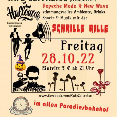 Bild 1 zu Depeche Mode Nacht mit der Schrillen Rille am 28. Oktober 2022 um 21:00 Uhr, Café Zeitreise (Jena)