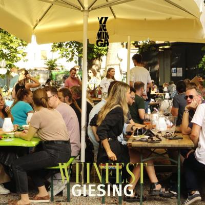 Bild 1 zu Weinfest in Giesing by VinoMinga am 22. Juli 2023 um 16:00 Uhr, Grünspitz Giesing (München)