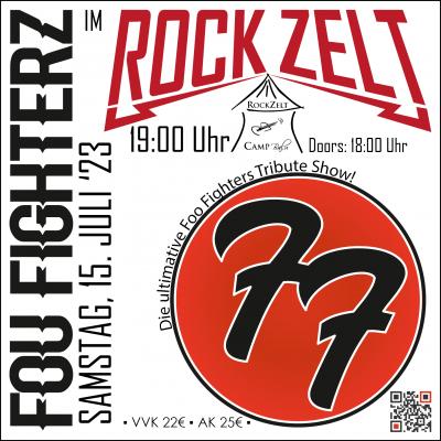 Bild 1 zu Fou Fighterz — Foo Fighters Tribute am 15. Juli 2023 um 19:00 Uhr, Rockzelt Camp Balu w. V. (Bad Münder (am Deister))
