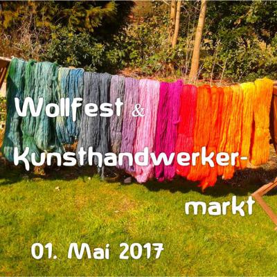 Bild 1 zu 2. Wollfest-und Kunsthandwerkermarkt  am 01. Mai 2017 um 11:00 Uhr, Jugendhof Steinkimmen (Ganderkesee - Steinkimmen)