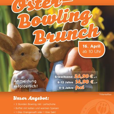 Bild 1 zu Oster Bowling Brunch am 16. April 2017 um 10:00 Uhr, Bowling World Mannheim (Mannheim)