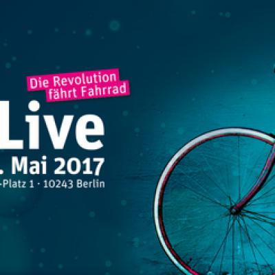 Bild 1 zu ndLive 2017 - »Die Revolution fährt Fahrrad« am 20. Mai 2017 um 11:00 Uhr, FMP1 (berlin)