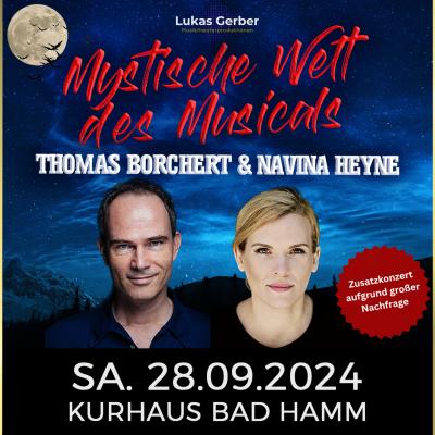 Bild 1 zu Mystische Welt des Musicals am 28. September 2024 um 19:30 Uhr, Kurhaus Bad Hamm (Hamm)