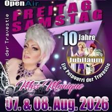 Travestie Jubiläums Show in Badenhausen am 07. August 2026 um 20:15 Uhr