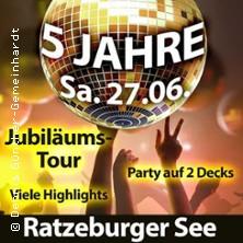 5 Jahre Bootsparty - Jubiläumstour in Ratzeburg am 27. Juni 2026 um 18:00 Uhr