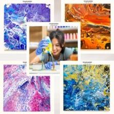 Acryl Pouring Gießworkshop - FlipCup (ab 14 J.) in Hemmingen am 16. Juni 2026 um 19:00 Uhr