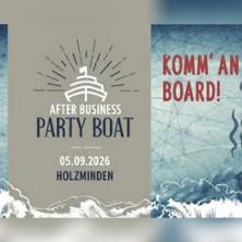 After Business Partyboat Holzminden in Holzminden am 05. September 2026 um 15:00 Uhr