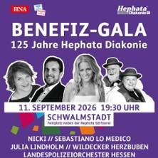 Benefiz-Gala 125 Jahre Hephata Diakonie in Schwalmstadt am 11. September 2026 um 19:30 Uhr