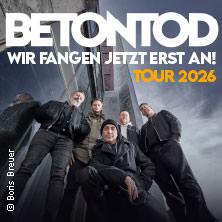 Betontod - Wir fangen jetzt erst an! Tour 2026 in Stuttgart am 30. Oktober 2026 um 20:00 Uhr