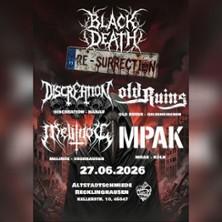 Black Death RE-Surrection in Recklinghausen am 27. Juni 2026 um 18:00 Uhr
