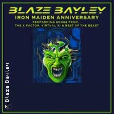 Blaze Bayley - Iron Maiden Anniversary in Bochum am 19. Juni 2026 um 20:00 Uhr