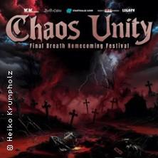 Chaos Unity Festival - Tankard, Final Breath, God Dethroned, Lik in Lohr am Main am 14. November 2026 um 15:00 Uhr