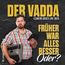 Clemens Brock - Der Vadda - Comedy rund um Nostalgie und Alltag in Leipzig am 17. September 2026 um 20:00 Uhr