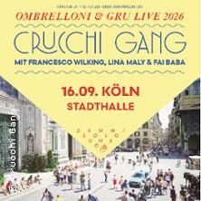 CRUCCHI GANG - Ombrelloni & Gru Live 2026 in Dortmund am 18. September 2026 um 20:00 Uhr