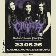 Crypta - Shades of Sorrow: Final Rites in Düsseldorf am 01. Juli 2026 um 20:00 Uhr