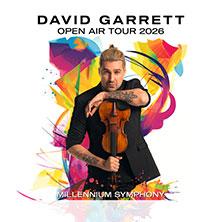 Soundcheck Package - David Garrett - Millennium Symphony Open Air Tour 2026 in Bad Nauheim am 16. Juli 2026 um 20:00 Uhr