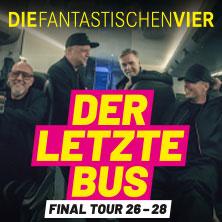 DIE FANTASTISCHEN VIER – DER LETZTE BUS - Final Tour – Abschied auf großer Bühne in Köln am 12. Januar 2027 um 20:00 Uhr