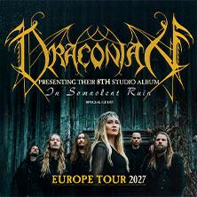 Draconian + Special Guest - Saturnus - Opener: Ann my Guard - Tour 2027 in Oberhausen am 03. März 2027 um 18:45 Uhr