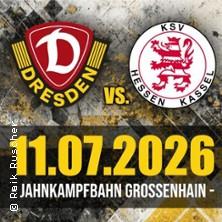 Dynamo Dresden gegen KSV Hessen Kassel in Grossenhain am 11. Juli 2026 um 15:30 Uhr