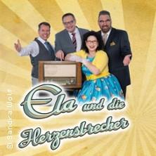 Ela und die Herzensbrecher - Die Schlagerband der 50er und 60er Jahre in Rottenburg A.n. am 10. Januar 2027 um 18:00 Uhr