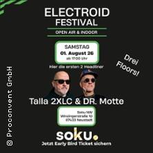 Electroid Festival Neustadt in Neustadt An Der Weinstrasse am 01. August 2026 um 17:00 Uhr
