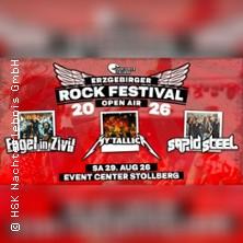 Erzgebirger Rock Festival - Open-Air in Stollberg am 29. August 2026 um 17:00 Uhr