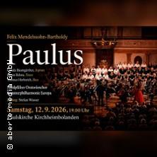 Felix Mendelssohn-Bartholdy - „Paulus“ in Kirchheimbolanden am 12. September 2026 um 19:00 Uhr