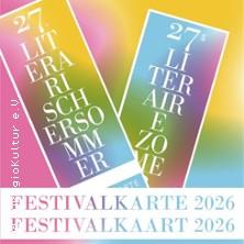 Festivalkarte / Festivalkaart 2026 in Leverkusen am 02. Juli 2026 um 19:30 Uhr
