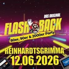 Flash Back - 80er, 90er & 2000er Party - mit DJ Attila & friends in Glashütte am 12. Juni 2026 um 19:00 Uhr