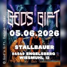 God's Gift @ Stallbauer in Engelsberg am 05. Juni 2026 um 19:00 Uhr