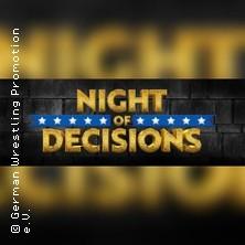 GWP Wrestling - Night Of Decisions 2026 in Schwabach am 10. Oktober 2026 um 18:45 Uhr