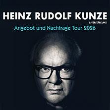 Heinz Rudolf Kunze & Verstärkung - Angebot und Nachfrage Tour in Leipzig am 09. Oktober 2026 um 20:00 Uhr
