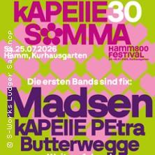 kAPEllE30SOMMA - kAPEllE PEtra und die besten Bands der Welt in Hamm am 25. Juli 2026 um 15:00 Uhr