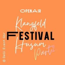 Klangfeld Festival Husum - Volume 2 in Husum am 04. September 2026 um 15:00 Uhr