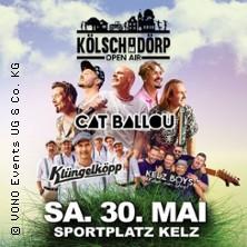 Kölsch im Dörp Open-Air - mit Cat Ballou, Klüngelköpp, Kelz Boys in Vettweiss / Kelz am 30. Mai 2026 um 19:30 Uhr