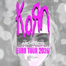 koRn - EURO TOUR 2026 in  am 13. November 2026 um 19:00 Uhr