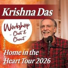 Krishna Das - Chat & Chant Workshop 2026 in Berlin am 26. Juli 2026 um 19:00 Uhr