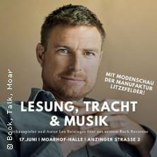 Lesung, Musik & Tracht mit Schauspielger und Autor Leo Reisinger in Poing am 17. Juni 2026 um 18:30 Uhr