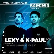 Lexy & K-Paul - Live in  am 17. Oktober 2026 um 22:00 Uhr