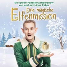 Linus Faber - Eine magische Elfenmission - Die gr. Familien-Zaubershow für Kinder in Erfurt am 03. Januar 2027 um 15:00 Uhr