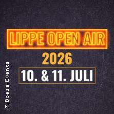 Lippe Open Air in Lemgo am 10. Juli 2026 um 18:00 Uhr