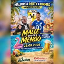 Malle meets Mengo in Rosdorf am 28. August 2026 um 21:00 Uhr
